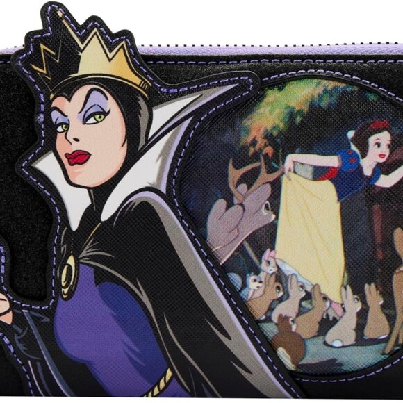 Loungefly Handbags - Loungefly Disney Snow White Evil Queen Zip Wallet